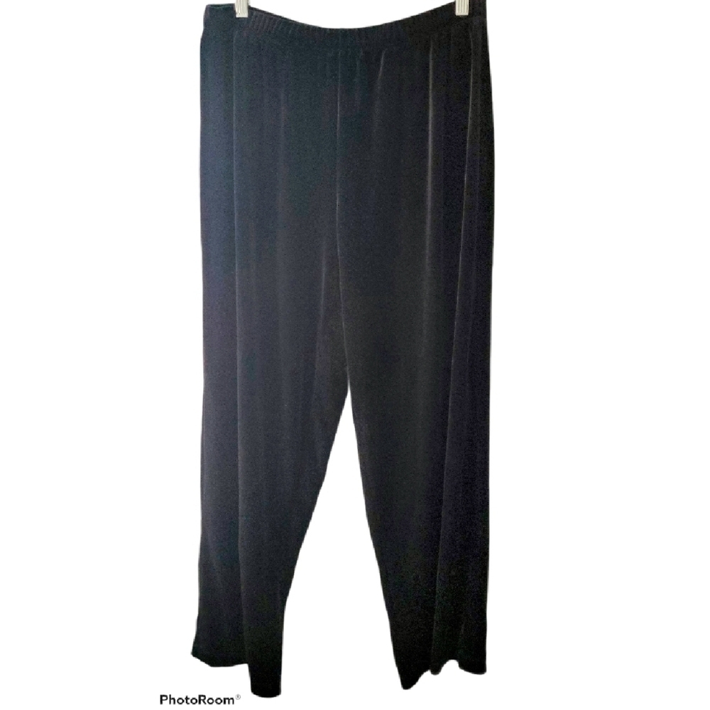 Susan Graver Black Velvet Pants